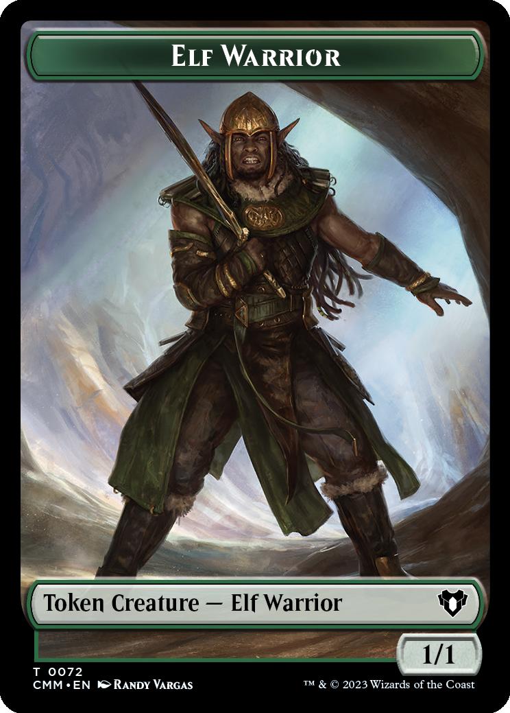 Elf Warrior Token // Cleric Token